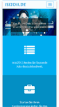 Mobile Screenshot of isi2011.de